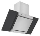 Coifa de parede de 90 cm em aço inox + vidro preto 127 V - Tramontina