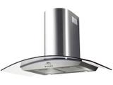 Coifa de Parede Fischer 90cm 6 Bocas - com Vidro Curvo Inox 3 Velocidades Talent CFT090