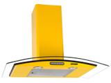 Coifa de Parede Fogatti com Vidro Curvo - 3 Velocidades Slim