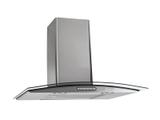 Coifa de Parede Fogatti Slim Vidro Curvo Inox 80cm 127V