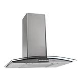Coifa de Parede Nardelli 60 cm em Vidro Curvo Slim Aço Inox 110V