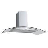 Coifa De Parede Safanelli CVC80220 Vidro Curvo 80cm Inox 220V