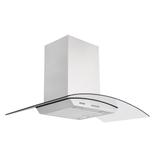 Coifa de Parede Tramontina New Vetro Aço Inox e Vidro Temperado 90 cm 220 V