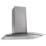 Coifa de Parede Vidro Curvo Duto Slim 60 Cm Inox 220v - Fogatti - Fogatti eletrodomésticos