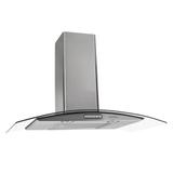 Coifa de Parede Vidro Curvo Inox Duto Slim 70 cm 220v - Nardelli