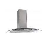 Coifa de Parede Vidro Curvo Slim 4 À 6 Bocas 80 cm Nardelli