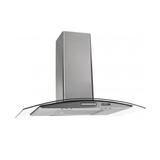 Coifa de Parede Vidro Curvo Slim Inox 4 á 6 Bocas 75 cm - Nardelli