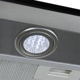 Coifa em Vidro Reto Inox Duto Slim de 75 cm - 127 Volts - Fogatti