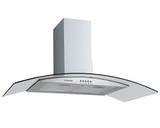 COIFA GOURMET DE PAREDE SAFANELLI VIDRO CURVO 60CM 127v