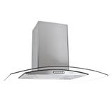 Coifa Ilha CVC Vidro Curvo Inox Fogatti 90cm 127V 50051450