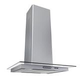 Coifa Ilha Fogatti 60cm Vidro Reto Inox