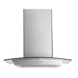 Coifa Parede Multilaser 60cm 3 Velocidades Vidro 230W Prata