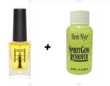 Cola Spirit Gum (verniz) Atelier Paris 12ml + removedor ben nye 29ml - Ben nye e atelier paris