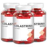 Colágeno Colastrina 60 cápsulas 380mg Kit com 3 Frascos - Vida natural