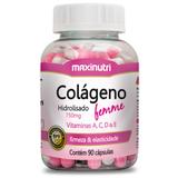 Colageno Hidrolisado Femme 90 Cápsulas - Maxinutri