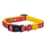 Colar Coleira Para Cachorro Personalizada Pet Coloridas P - Wewe
