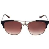 Colcci C0080 Óculos De Sol Preto E Dourado Marrom Degradê