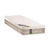 Colchão box Solteiro Castor Premium Tecnopedic One face Bege 78 x 188 x 30