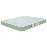 Colchão Casal Castor Espuma Sleep Max, Branco e Verde, 2719 D33