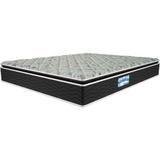 Colchão Casal Probel Guarda Costas Extra Firme Plus, Branco e Preto, PA36100, D28