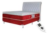 Colchão magnético casal bio quântico massageador 1,38x1,88x0,30 + box - Eco new colchoes