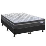 Colchão Plumatex Mola Superlastic Pluma+Cama Box Queen 158 - A costa rica