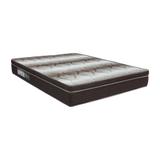 Colchão Queen Light Ortopédico Espuma D28 Molas Ortopédica 24x158x198 Marrom - Ortobom