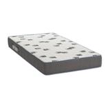 Colchão Solteiro Light Espuma D33 14x78x188 Cinza e Azul - Ortobom