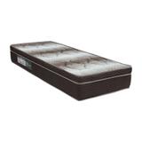 Colchão Solteiro Light Ortopédico Espuma D28 24x88x188 Marrom - Ortobom