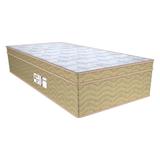 Colchão Solteiro Molas Ensacada Style Pure Silk (36x88x188) Palha e Mel - Prodormir