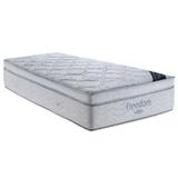 Colchão Solteiro Ortobom Freedom, Branco, 1041691016, Molas Pocket, D33