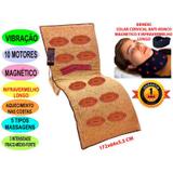 Colchonete Massageador Tsuyoi - 10 Motores, Magnético e infravermelho Longo - 172x64x5,5 cm