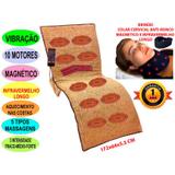 Colchonete Massageador Tsuyoi - 10 Motores, Magnético e infravermelho Longo - 172x64x5,5 cm