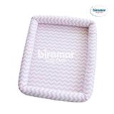 Colchonete para Bebê e Kids Soho Chevron Rosa - Biramar baby