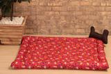 Colchonete Pet Simples 0,70 cm x ,90cm Tam. M Vermelho - Colleone enxovais