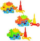 Coleção Aprenda a Montar Dino DMT5098 DMToys Sortida - Dm toys