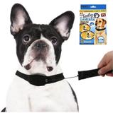 Coleira 2 em 1 Retratil 1.20 Metros Cachorro Cao Gato Colar Magnetico Pet (34251) - Ideal