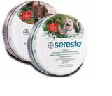 Coleira anti pulgas Seresto Bayer 1 Até 8 Kg + 1 Acima de 8 Kg