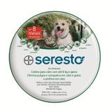 Coleira Antipulga Seresto Para Cães E Gatos Até 8 Kg - Bayer