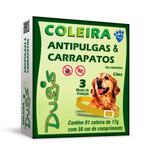 Coleira antipulgas e carrapatos dugs 56cm