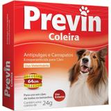 Coleira Antipulgas e Carrapatos p/ Cães 64cm - Previn Coleira - Coveli