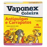Coleira Antipulgas e Carrapatos Vaponex Coveli 20g