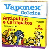 Coleira Antipulgas e Carrapatos Vaponex Coveli