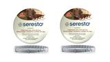 Coleira antipulgas seresto g bayer kit 2 unidades cães acima de 8 kg validade 03/23