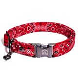 Coleira Bandana Vermelha - The dog house