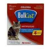 Coleira Bullcat Antipulgas e Carrapatos p/ Gatos 40cm - Coveli