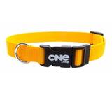 Coleira para cachorro One Dog - Amarela - Tamanho M