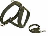 Coleira Para Cachorro Peitoral + Guia Militar Em Nylon N.4 - Amf pet
