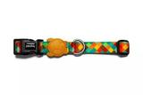Coleira para cachorro Zee Dog - Estampa Mr Fox - Tamanho G