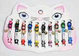 Coleira Para Gatos Elástica Com Pingente Guizo Colors 10 Peças - Distribuipet